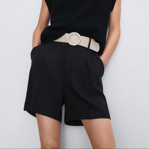 Zara belted shorts